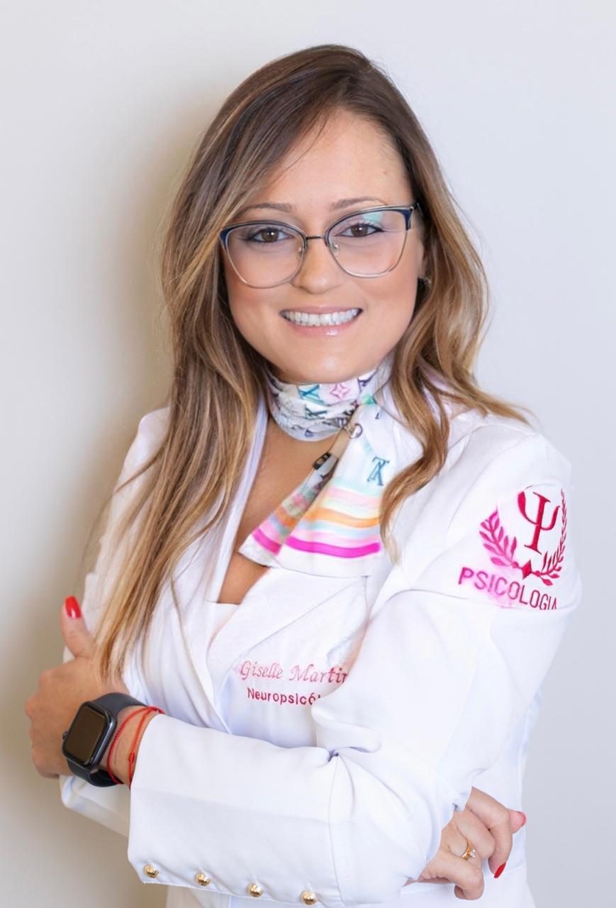 Giselle Martins, psicóloga clínica e neuropsicóloga